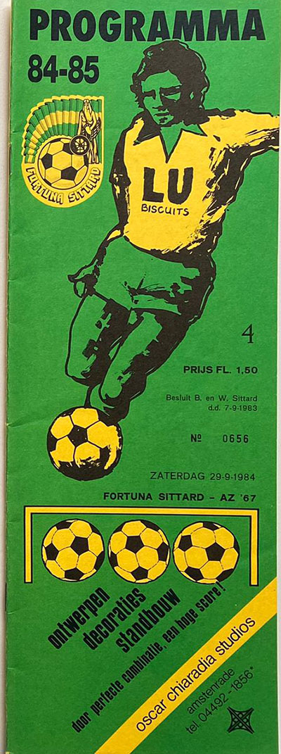 AZ Programma 29-sep-1984 Fortuna uit